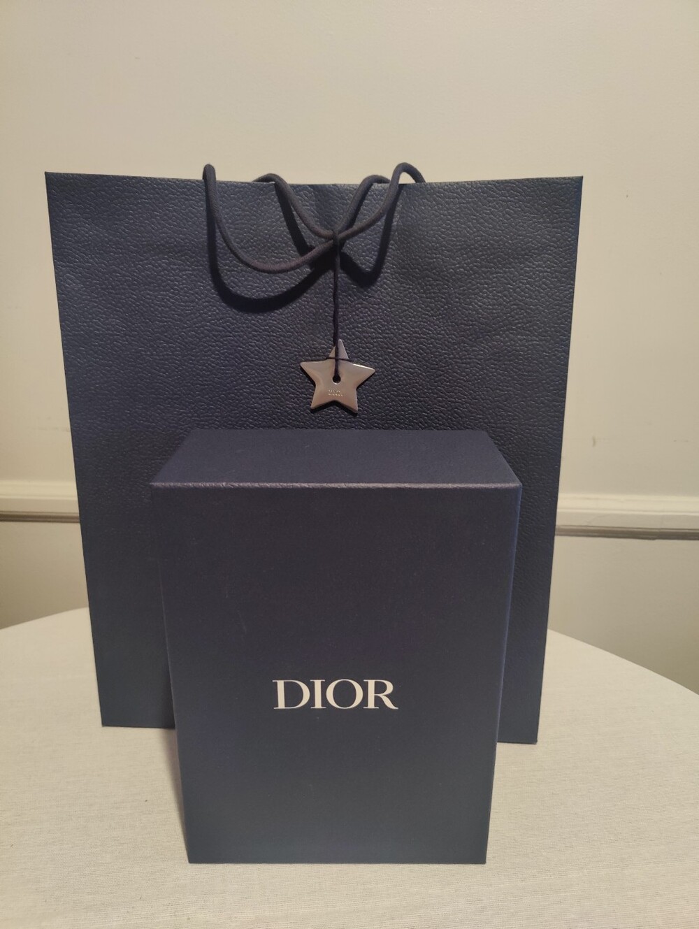 Dior Empty Medium  Box and Dior Shopping Bag